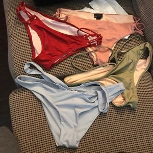 ✨6 BIKINI BOTTOMS ✨ (L)